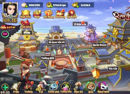 Tam Quốc Quần Anh Truyện: Game mới "mở hàng" 2018 dành cho game thủ thích chiến thuật