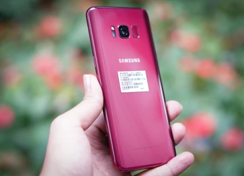 Galaxy S8 Burgundy Red xuất hiện ở Việt Nam