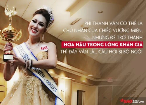 Phi Thanh Vân trở thành Hoa hậu: Khi vương miện được... ban phát khắp nơi?