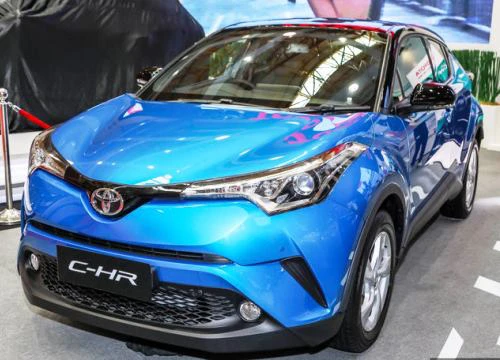 Toyota C-HR nhập từ Thái có giá 810 triệu đồng