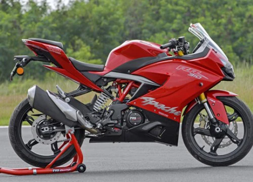 TVS Apache RR 310 trình làng, giá 72 triệu đồng