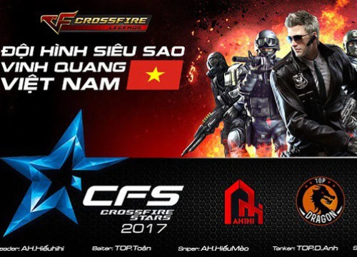 CFL VN AllStar bắt đầu hành trình chinh phục giải đấu quốc tế CFS 2017