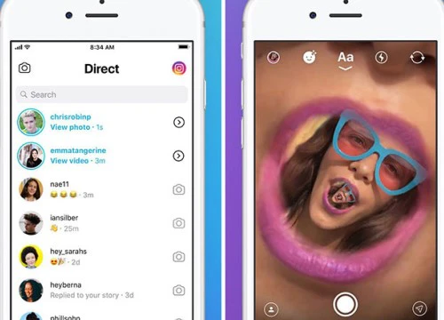Instagram thử nghiệm tính năng nhắn tin độc lập giống Messenger