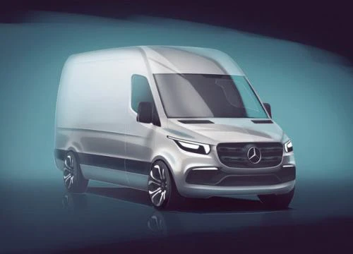 Mercedes Sprinter 2018 sẽ là xe van hiện đại nhất thế giới