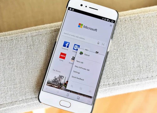 Microsoft Edge vượt mốc 1 triệu lượt tải về trên Android