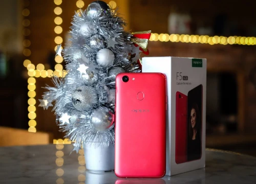 Oppo F5 thêm bản đặc biệt màu đỏ, RAM 6GB