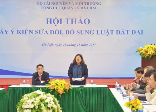 Sau hơn 3 năm thi hành, Luật Đất đai tiếp tục phải sửa đổi