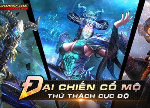 Sức mạnh vũ khí mới trên chiến trường Crossfire Legends tháng 12