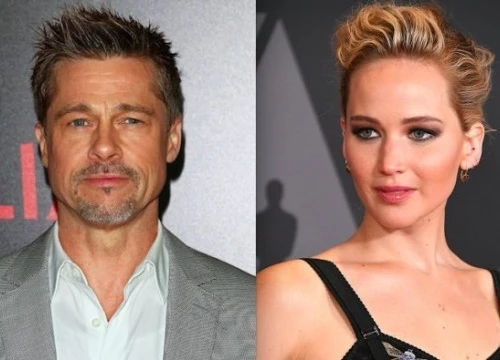 Brad Pitt bị đồn hẹn hò với 'Nữ hoàng vồ ếch' Jennifer Lawrence