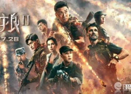 "Chiến lang 2" vượt bom tấn Hollywood, giành ngôi vương phòng vé Trung Quốc 2017