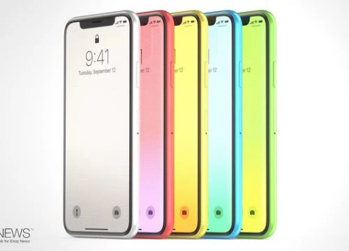 Hình dung về iPhone X phiên bản nhiều màu, giá rẻ