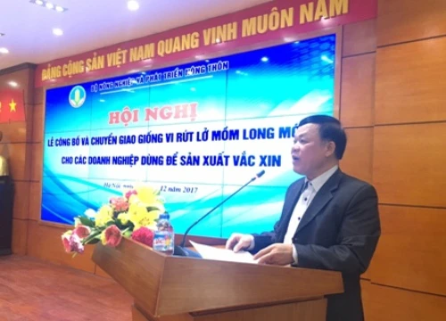 Lần đầu tiên Việt Nam sản xuất được vắc xin lở mồm long móng