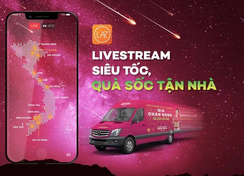 "Mưa Sale Băng" - Hành trình niềm vui của Lazada