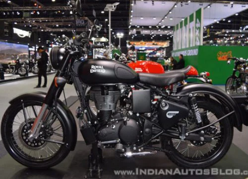 Royal Enfield Classic 500 Stealth Black bản giới hạn giá 67 triệu đồng