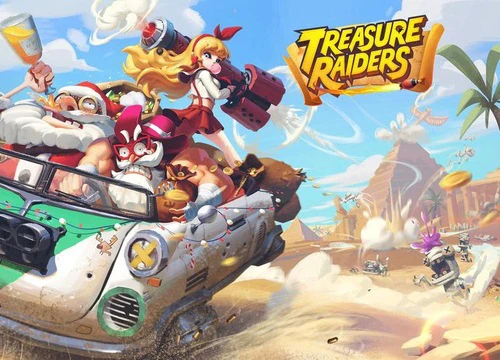 Treasure Raiders &#8211; Vào vai thợ săn kho báu trong game bắn súng đồ họa Chibi cực sắc màu