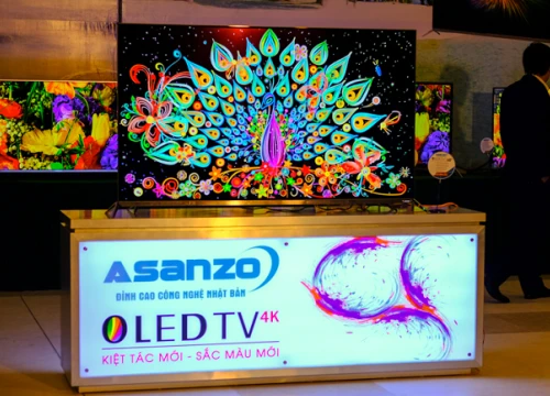 TV OLED đầu tiên của Asanzo, giá từ 42,5 triệu đồng