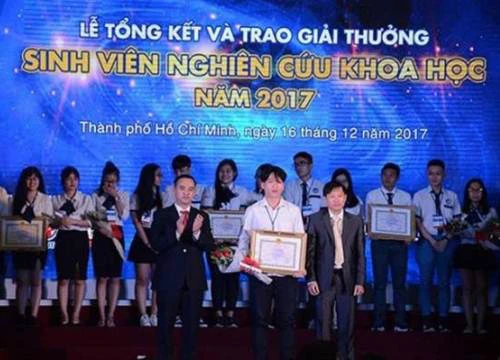 249 đề tài đạt giải sinh viên nghiên cứu khoa học