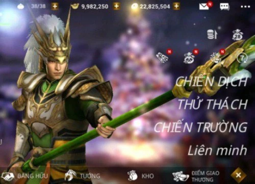 Dynasty Warriors: Unleashed tung bản cập nhật siêu khủng chào đón Giáng Sinh