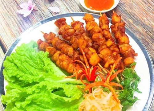 [Chế biến] - Gà xiên que chiên hấp dẫn cuối tuần