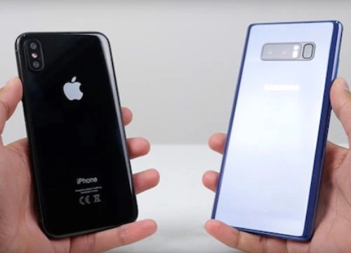 iPhone X khiến điện thoại Samsung bán chậm