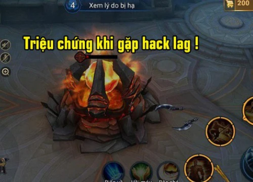 Liên Quân Mobile: Đây là những triệu chứng mà tướng của bạn gặp phải khi bị hack lag