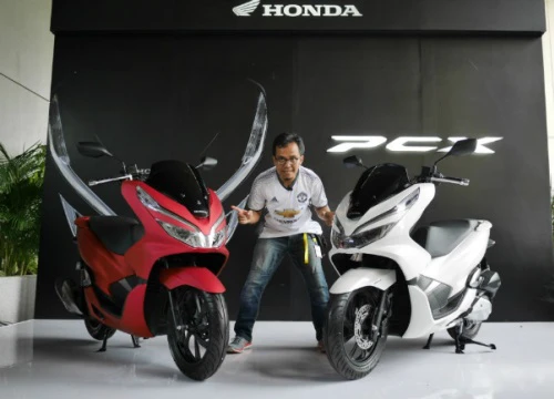 Ảnh thực tế 2018 Honda PCX 150 giá từ 45,1 triệu đồng