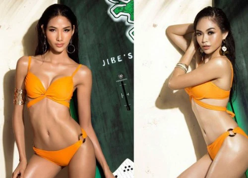 Chỉ sau một ngày hé lộ ảnh bikini, Mâu Thủy bám đuổi sát nút Hoàng Thùy dẫn đầu top thí sinh được yêu thích nhất