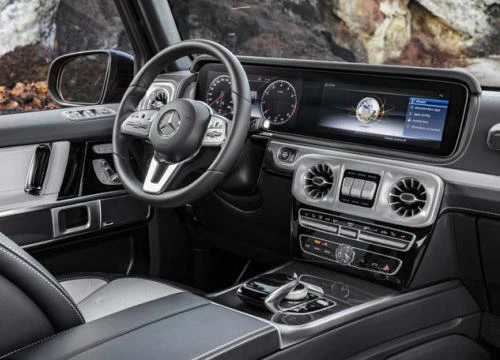 Khó tin nổi đây là nội thất của G-Class