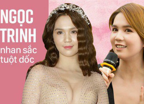 Năm 2017, Ngọc Trinh "tuột dốc" về cả nhan sắc lẫn phong cách thời trang