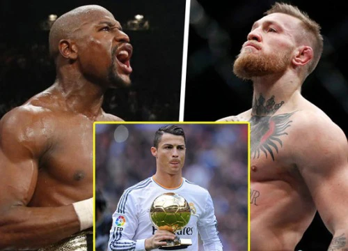 VĐV "điên đảo" thế giới ảo: Ronaldo, Mayweather "xách dép" McGregor