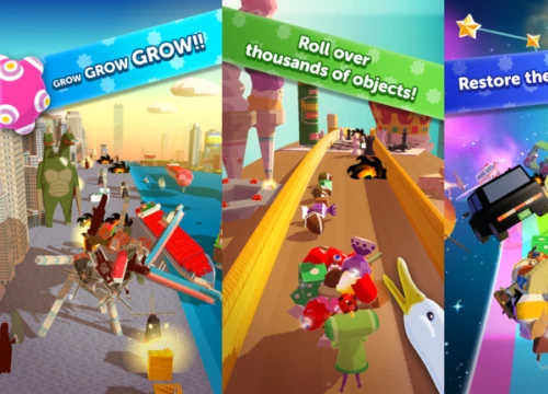 "Không nhặt được mồm" với Amazing Katamari Damacy tựa game runner cực dị với gameplay độc đáo