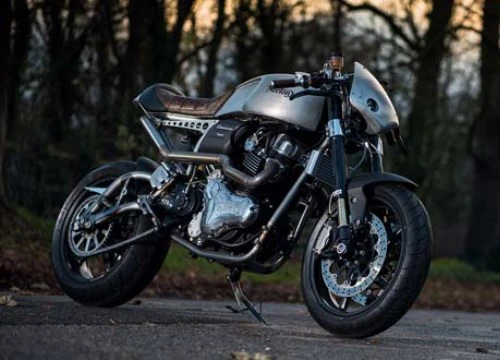 Norton Dominator Naked độ cafe racer, phong cách mạnh mẽ