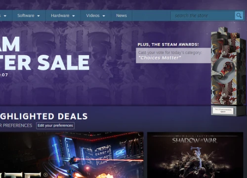 Steam Winter Sale chính thức mở cửa, giá game lại giảm chóng mặt