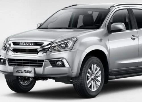 Isuzu mu-X 2018: Nâng cấp khá toàn diện