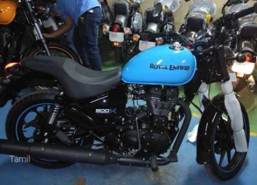 Royal Enfield Thunderbird 500X sắp trình làng, có 4 màu sắc