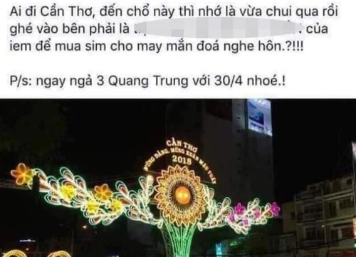 Sở TT&TT phản hồi việc người đàn ông đăng ảnh đèn nghệ thuật cạnh ảnh quần lót