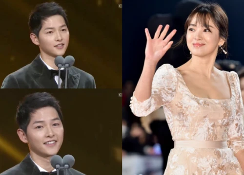 Song Joong Ki hạnh phúc cập nhật tình hình của bà xã và cuộc sống tân hôn tại KBS Drama Awards