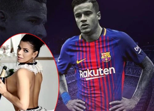 Hoa hậu siêu vòng ba chào mừng Coutinho đến Barca