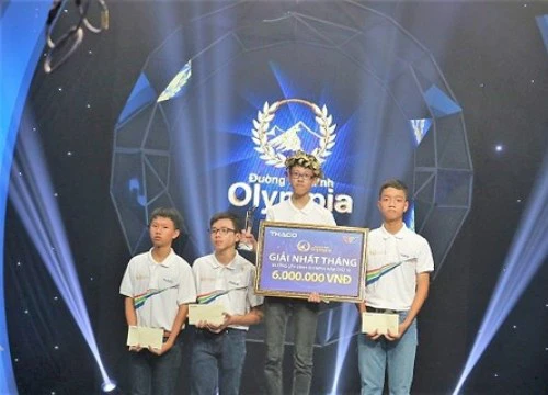 TH School: Vòng nguyệt quế Olympia đầu tiên