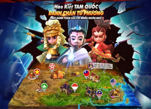 Tiểu Tiểu Ngũ Hổ Tướng: Game chiến thuật dưới trướng NetEase tung ảnh Việt hóa, ra mắt tháng 01