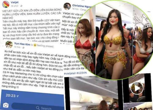 Có dễ xử phạt VietJet Air với màn "chiêu đãi" U23 Việt Nam bằng bikini?