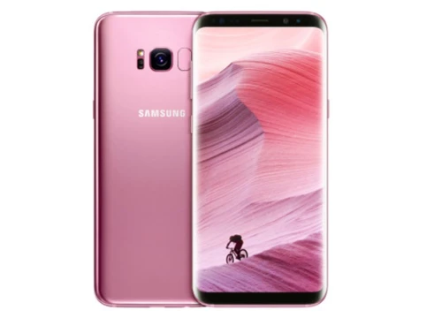 Lác mắt ngắm Galaxy S8 và Galaxy S8+ màu hồng Rose