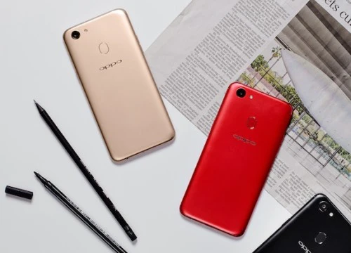 Oppo chốt ngày &#8220;lên kệ&#8221; cho dòng smartphone F5 sắc đỏ