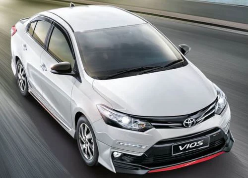 Toyota Vios 2018 bản thể thao giá 533 triệu đồng