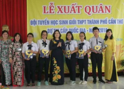 Xuất quân đội tuyển thi HS giỏi THPT quốc gia năm 2018