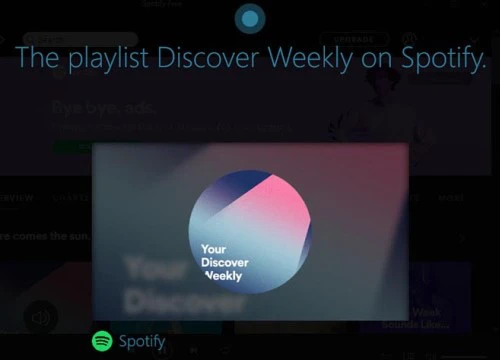 Cortana giúp kiểm soát Spotify trong Windows 10