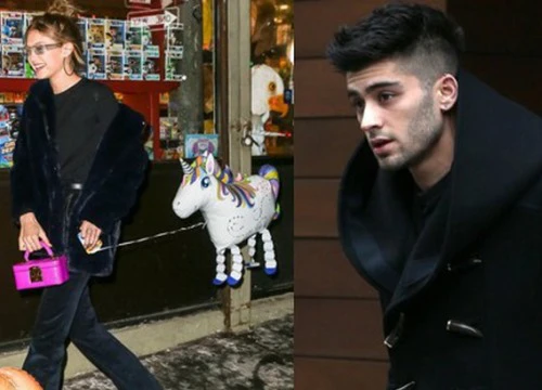 Gigi và Zayn cứ ra phố là làm fan "mát mắt": Nàng dễ thương, chàng thì đẹp trai như bước ra từ truyện tranh