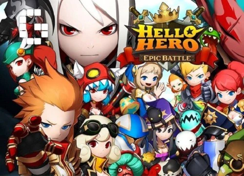 Hello Hero: Epic Battle siêu phẩm tung hoành Facebook một thời đã mở cửa cho game thủ Việt đăng ký trải nghiệm