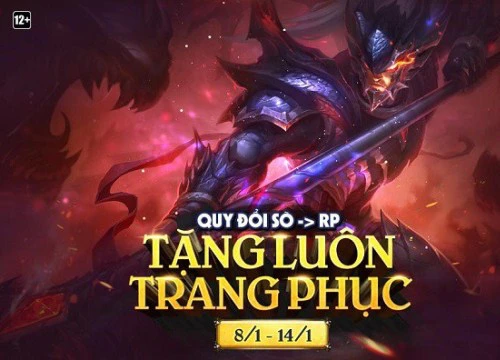 LMHT: Chỉ cần quy đổi sò sang RP, game thủ đã có ngay trang phục vĩnh viễn