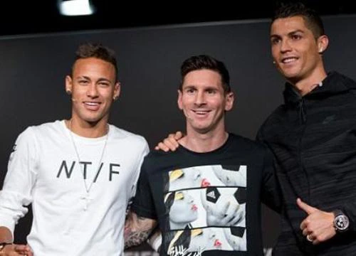 Messi và Neymar có giá trị gấp 2,5 lần Ronaldo